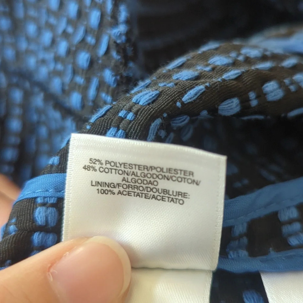 Anna Klein Women's Ribbon Tweed Topper jacket - Picture 8 of 8